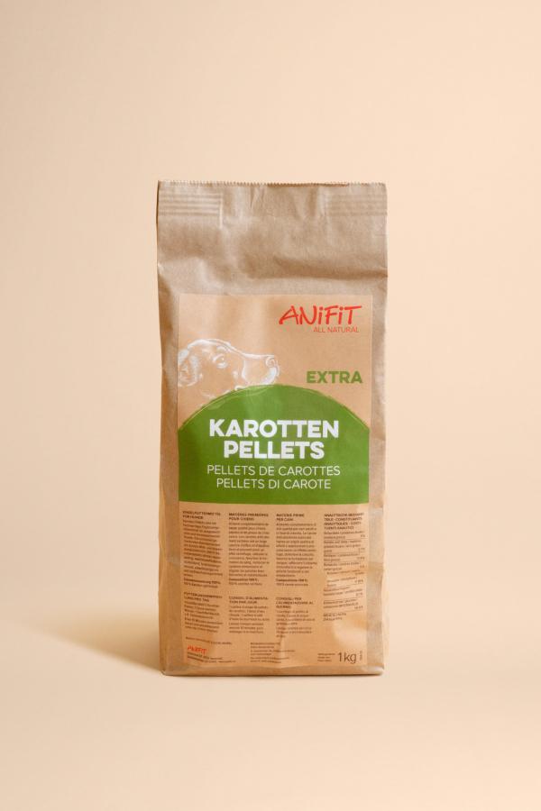 Pellets di carote per cani